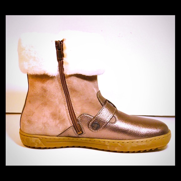 birkenstock shearling boots